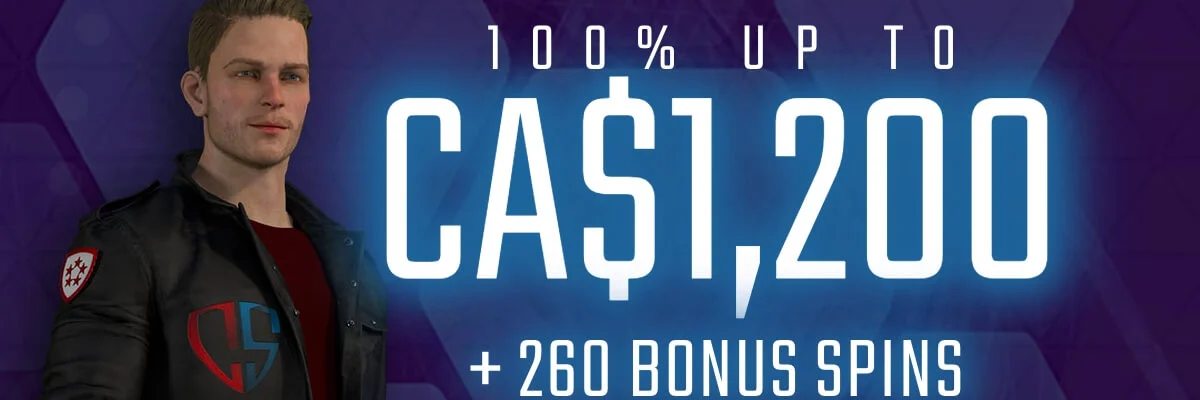 Captain Spins Casino - bónusz banner