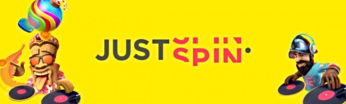 Justspin kaszinó banner