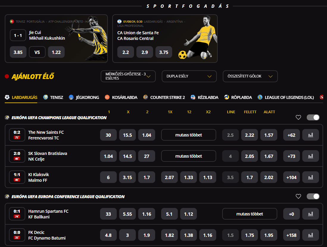 Sportfogadás